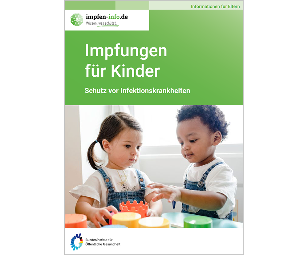  Das Bild zeigt eine Vorschau des Mediums "Impfungen für Kinder - Schutz vor Infektionskrankheiten" 
