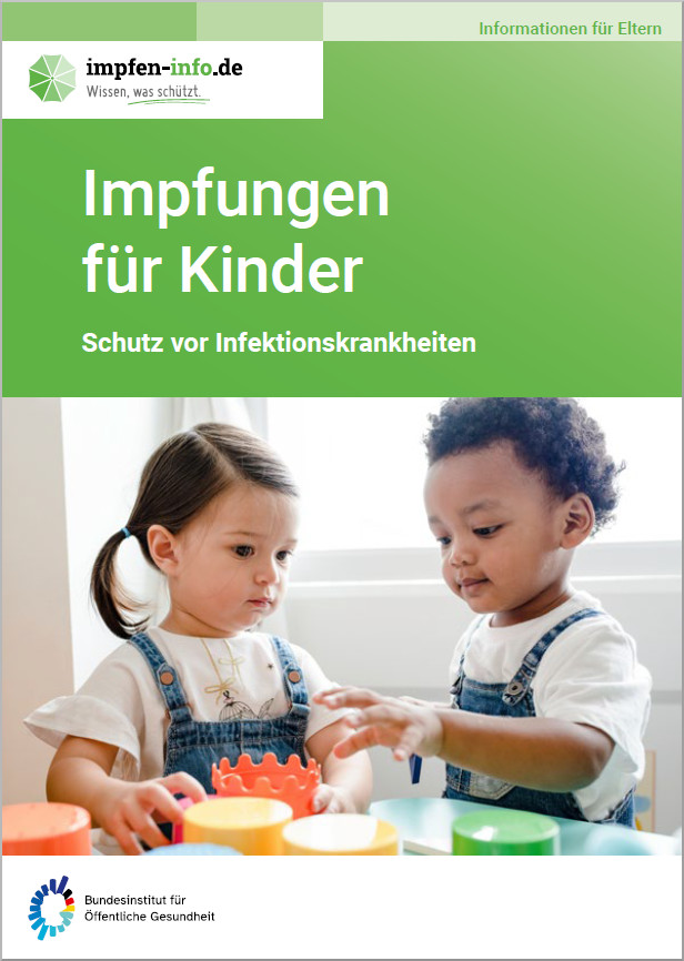  Das Bild zeigt eine Vorschau des Mediums "Impfungen für Kinder - Schutz vor Infektionskrankheiten" 