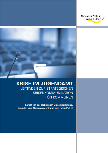 Broschüre Krise im Jugendamt - Leitfaden zur strategischen Krisenkommunikation für Kommunen