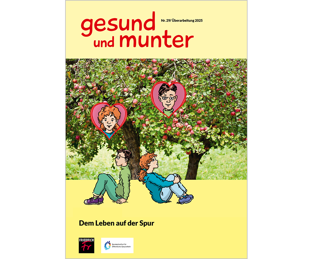 Das Bild zeigt eine Vorschau des Mediums "gesund und munter - Heft 29: Dem Leben auf der Spur"