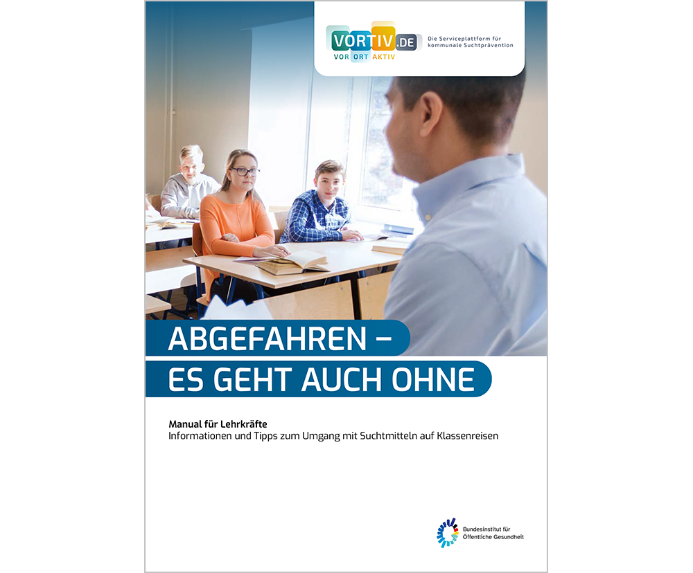 Das Bild zeigt eine Vorschau des Mediums "Abgefahren - Es geht auch ohne. Manual für Lehrkräfte"