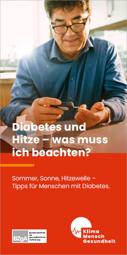 Das Bild zeigt eine Vorschau des Mediums Diabetes und Hitze – was muss ich beachten?