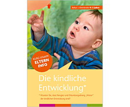 Das Bild zeigt eine Vorschau des Mediums "kurz.knapp. Die kindliche Entwicklung"