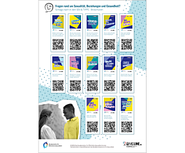 Das Bild zeigt eine Vorschau des Mediums "Plakat Codes SEX & TIPPS"