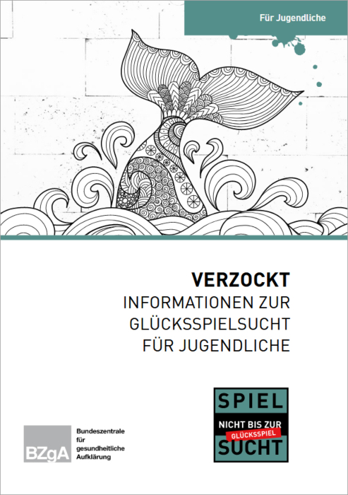 Verzockt - Informationen zur Spielsucht für Jugendliche, Design 2