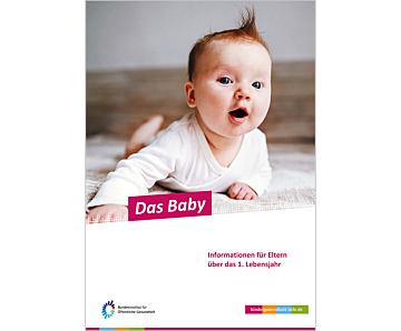 Das Bild zeigt eine Vorschau des Mediums "Broschüre "Das Baby""