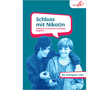 Broschüre Schluss mit Rauchen