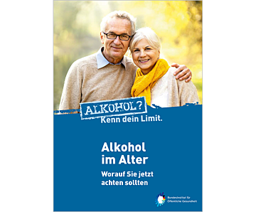 Das Bild zeigt eine Vorschau des Mediums "Alkohol im Alter. Worauf Sie jetzt achten sollten"