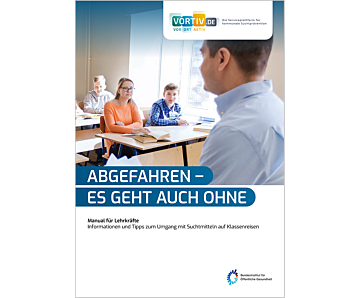 Das Bild zeigt eine Vorschau des Mediums "Abgefahren - Es geht auch ohne. Manual für Lehrkräfte"