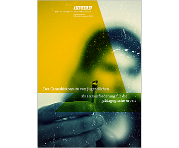 Das Bild zeigt eine Vorschau des Mediums "Der Cannabiskonsum von Jugendlichen als Herausforderung für die pädagogische Arbeit. Eine Arbeitshilfe für drugcom.de"