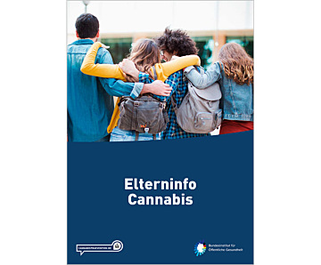 Das Bild zeigt eine Vorschau des Mediums "Elterninfo "Cannabis""