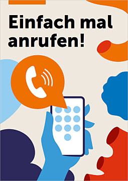 Das Bild zeigt eine Vorschau des Mediums "Postkarte Infotelefon Organspende"