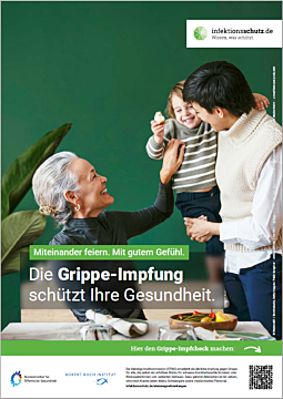 Das Bild zeigt eine Vorschau des Mediums "Die Grippe-Impfung schützt Ihre Gesundheit."
