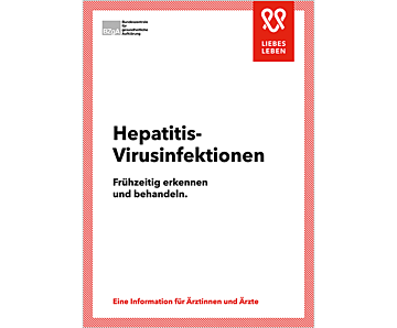 Broschüre Factsheet für Ärztinnen und Ärzte zu Hepatitis-Virusinfektionen