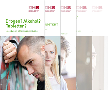 Das Bild zeigt eine Vorschau des Mediums "Drogen? Alkohol? Tabletten? Irgendwann ist Schluss mit Lustig"