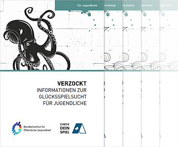 Broschüre Verzockt - Informationen zur Spielsucht für Jugendliche