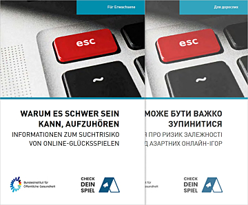 Das Bild zeigt eine Vorschau des Mediums "Online-Glücksspiel"