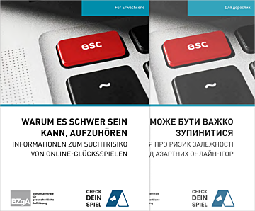 Das Bild zeigt eine Vorschau des Mediums "Online-Glücksspiel"