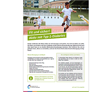 Fit und sicher! Aktiv mit Typ-1-Diabetes