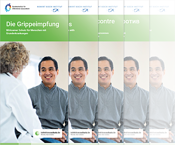 Das Bild zeigt eine Vorschau des Mediums "Die Grippeimpfung für chronisch Kranke"