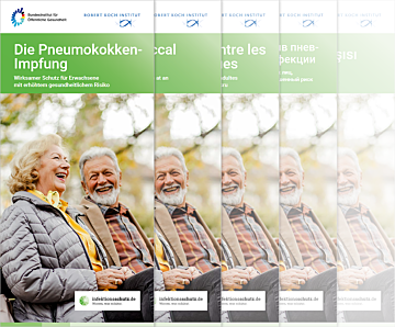 Das Bild zeigt eine Vorschau des Mediums "Die Pneumokokken-Impfung für Menschen ab 60 Jahren"