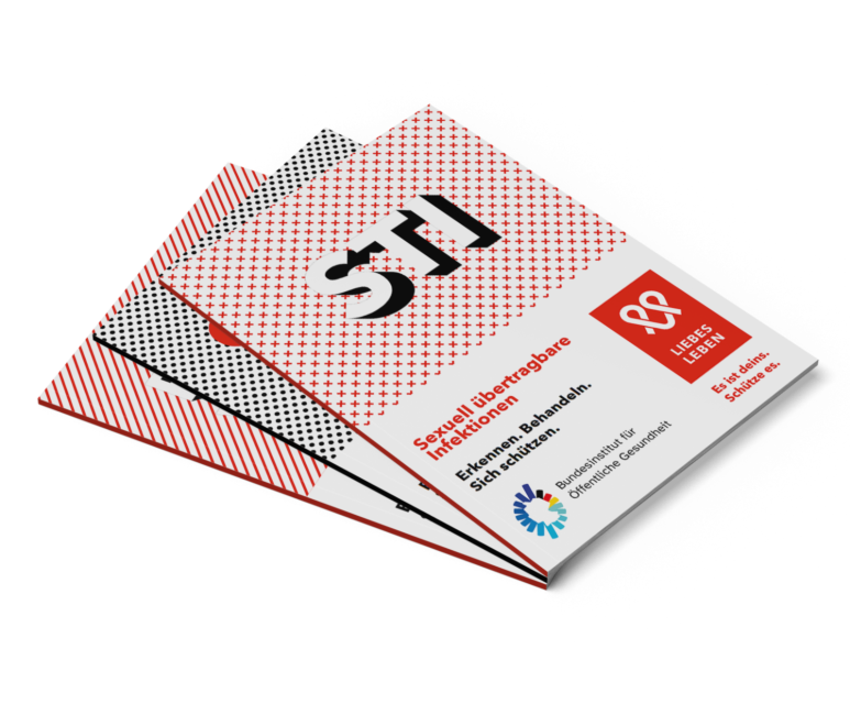 Das Bild zeigt eine Vorschau des Mediums "Kurzbroschüren-Reihe zu sexuell übertragbaren Infektionen"