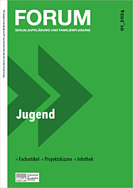 Das Bild zeigt eine Vorschau des Mediums "FORUM Sexualaufklärung und Familienplanung, Heft 1-2024: Jugend"