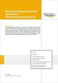 Fachheft Rund um Schwangerschaft und Geburt – Gute Versorgung für ALLE