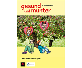 Das Bild zeigt eine Vorschau des Mediums "gesund und munter - Heft 29: Dem Leben auf der Spur"