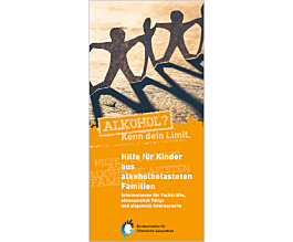 Broschüre Hilfe für Kinder aus alkoholbelasteten Familien