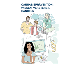 Das Bild zeigt eine Vorschau des Mediums "Infokarte Onlinekurs Cannabis"