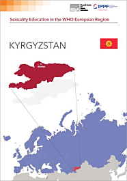 Broschüre Sexuality Education in the WHO European Region - Country Factsheet for Kyrgyzstan (English)