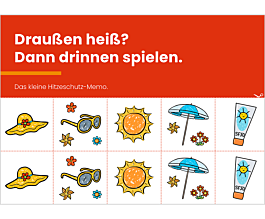 Das Bild zeigt eine Vorschau des Mediums "Sommerliches Memo-Spiel I"