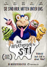 Plakat LIEBESLEBEN »Die infektastischen STI« - Das Plakat zur Social-Media-Kampagne