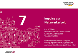 Cover Impulse zur Netzwerkarbeit 7 des NZFH