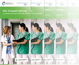 Das Bild zeigt eine Vorschau des Mediums "Die Grippeimpfung für medizinisches Personal"