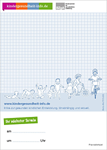 Block www.kindergesundheit-info.de - Terminblock "Entwicklung"