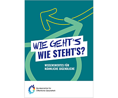 Das Bild zeigt eine Vorschau des Mediums "Wie geht's - wie steht's? Wissenswertes für männliche Jugendliche"