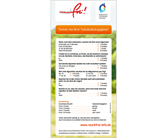 Das Bild zeigt eine Vorschau des Mediums "Telefonberatung zur Raucherentwöhnung"