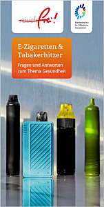 Broschüre E-Zigarette & Tabakerhitzer