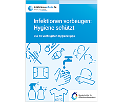 Broschüre "10 Hygienetipps"