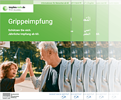 Das Bild zeigt eine Vorschau des Mediums "Grippeimpfung"