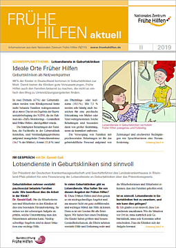 Broschüre Frühe Hilfen aktuell. Ausgabe 2/2019