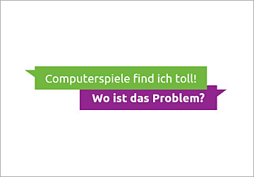 Flyer Computerspiele find ich toll! Wo ist das Problem?