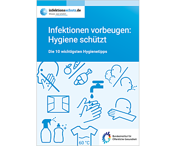 Broschüre "10 Hygienetipps"