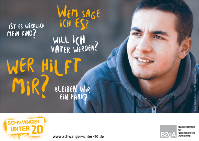 Postkarte www.schwanger-unter-20.de main product photo