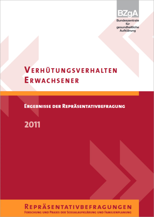 Verhütungsverhalten Erwachsener 2011 main product photo