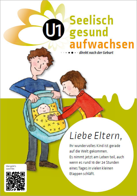 Seelisch gesund aufwachsen - Merkblätter U1 main product photo