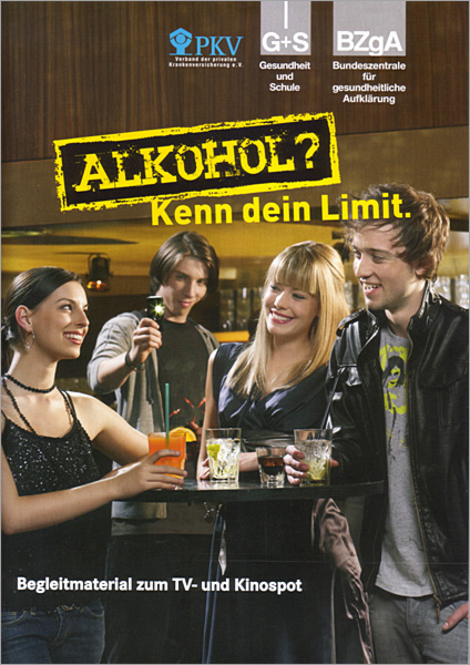 Alkohol? Kenn dein Limit. - Medienpaket für den Unterricht in den Jahrgangsstufen 7 bis 13 main product photo