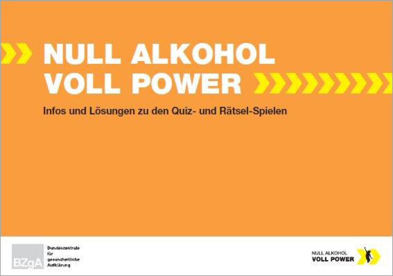 Null Alkohol - Voll Power: Infos und Lösungen zu den Quiz- und Rätsel-Spielen main product photo